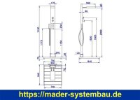 Dusche Elba WPC  ( 78320 )