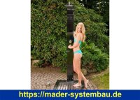 Dusche Kuba WPC - Glas schwarz  ( 78395 )