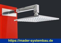 Dusche Saba SOLAR - Glas rot  ( 78397 )