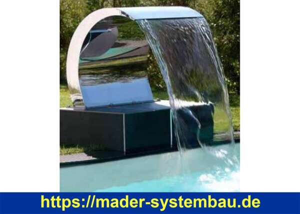 Schwalldusche Alaska V4A - gerade Form  ( 78830 )