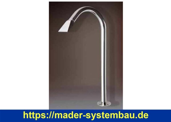 Schwalldusche Indiana V4A - gerade Form  ( 78835 )
