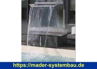 Schwalldusche Aquarius V4A und Acrylglas - gerade -...