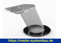 Schwalldusche Caribic LED Acrylglas - zum Aufdübeln...