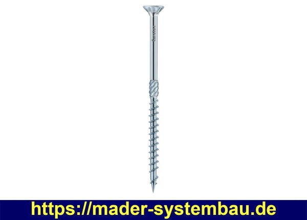 Eurotec Paneltwistec AG Senkkopf; Stahl blau verzinkt; TX50 10,0 x 480 mm VE:25