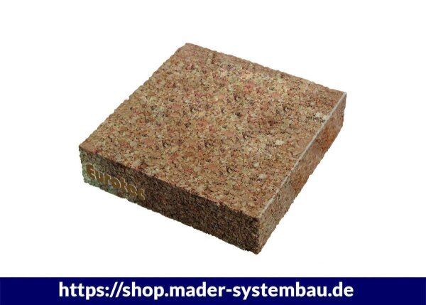 Eurotec Rolfi, Kork-Pad selbstklebend 60 x 60 x 10 mm VE:25