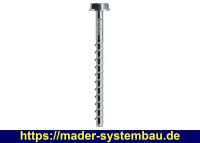 Eurotec Rock Sechskant mit Flansch; Stahl verzinkt 7,5 x...