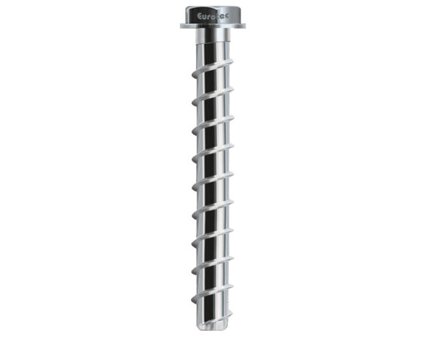 Eurotec Rock Sechskant mit Flansch; Stahl verzinkt 14,2 x 90 mm VE:25
