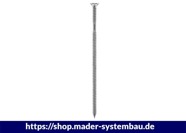 Eurotec Blue-Power Systemschraube; Stahl sonderbeschichtet; TX40 7,4 x 180 mm  VE:100