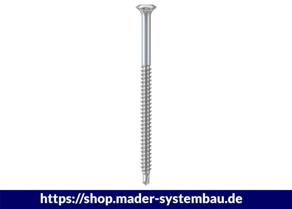 Eurotec Dachbauschraube Trompetenkopf; Stahl sonderbeschichtet; PH2 4,8 x 280 mm VE:250