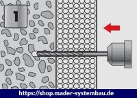 Eurotec Klimax Dämmstoffdübel Ø8 x 90 mm...