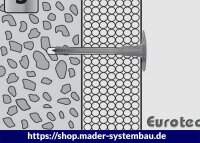 Eurotec Klimax Dämmstoffdübel Ø8 x 150 mm Tellerdurchmesser 60mm VE:150