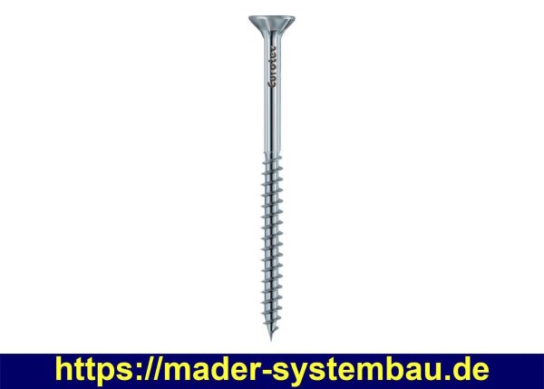 Eurotec EcoTec Spanplattenschraube; Stahl blau verzinkt; VG; TX10 3,0 x 15 mm VE:1000
