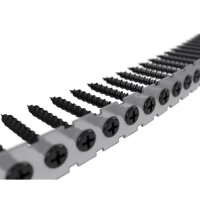 Eurotec Schnellbauschraube mit Hi-Lo Gewinde; schwarz phosphatiert; PH2 3,9 x 30 mm VE:1000