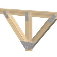 Eurotec Lochplattenstreifen 400 x 1200 x 2,5 mm Stahl verzinkt VE:5