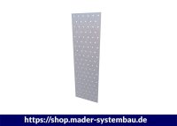 Eurotec Lochplatte 60 x 500 x 2,0 mm Stahl verzinkt VE:25