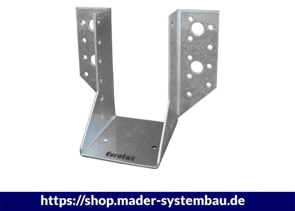 Eurotec Balkenschuhe außen 90 x 145 x 2 mm VE:50