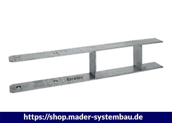 Eurotec H-Pfostenanker 91 x 600 mm Materialstärke 6mm VE:1