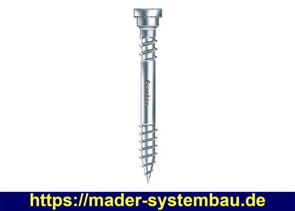 Eurotec Terrassotec; Edelstahl A2; TX25 5,5 x 50 mm VE:200