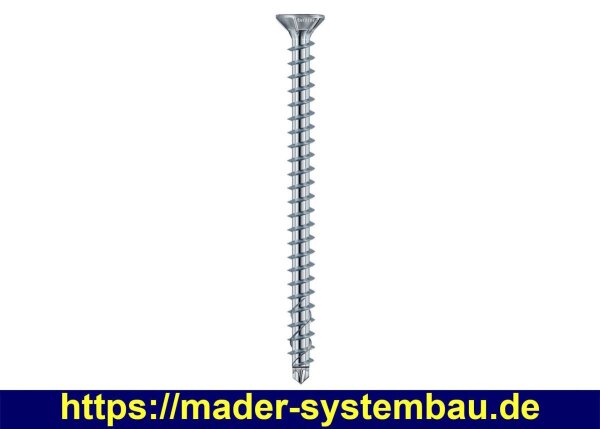 Eurotec KonstruX Senkkopf; Edelstahl A4; TX50 10,0 x 400 mm VE:25