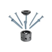 Eurotec Hector inkl. Schrauben 4,0 x 60 mm 25 x 28 mm VE:10