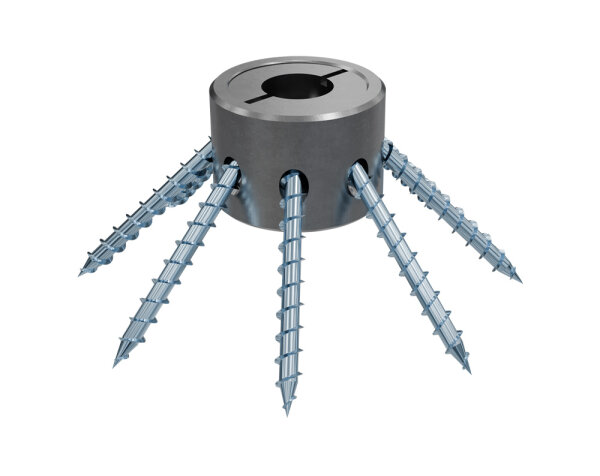 Eurotec Hector inkl. Schrauben 5,0 x 60 mm 30 x 28 mm VE:10