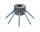 Eurotec Hector inkl. Schrauben 5,0 x 60 mm 30 x 28 mm VE:10