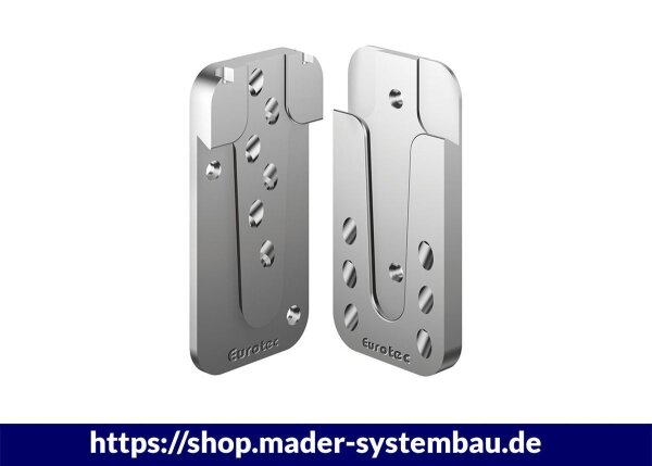Eurotec Magnus M 70 x 140 mm, Im Set á 20 = 10 Verbinder im Set á 10 Verbinder, inkl. Schrauben VE:10