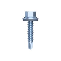 Eurotec BiGHTY-Bohrschraube Sechskant; Edelstahl gehärtet; SW10; Bohrleistung: 5 mm 6,3 x 25 mm VE:500