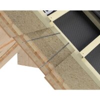 Eurotec Topduo Dachbauschraube Tellerkopf; Stahl sonderbeschichtet; TX40 8,0 x 335 mm VE:50