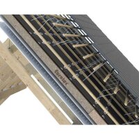 Eurotec Topduo Dachbauschraube Tellerkopf; Stahl sonderbeschichtet; TX40 8,0 x 435 mm VE:50