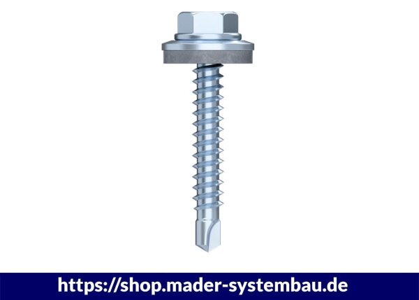 Eurotec BiGHTY-Bohrschraube Sechskant;  Bi-Metall; SW8; Bohrleistung: 3 mm Ø 14 / 4,8 x 50 mm VE:200