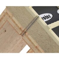Eurotec Topduo Dachbauschraube Zylinderkopf; Stahl sonderbeschichtet; TX40 8,0 x 255 mm VE:50