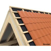 Eurotec Topduo Dachbauschraube Zylinderkopf; Stahl sonderbeschichtet; TX40 8,0 x 435 mm VE:50