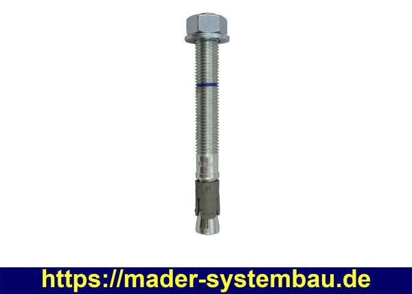 Eurotec Bolzenanker ECB-FZ-C3 12,0 x 120 mm verz. Bolzen + C3-L Clip + DIN440 VE:50