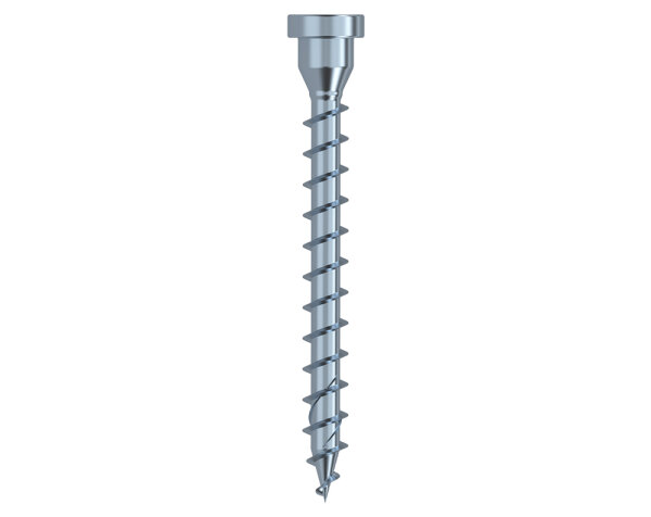 Eurotec Winkelbeschlagschraube Strong ; Stahl blau verzinkt; TX40 8,0 x 100 mm VE:50