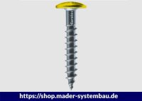 Eurotec Color-Fassadenschraube; Edelstahl A2; TX20; weiß RAL 9010 4,8 x 25 mm VE:250