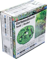 Wasserschlauch | Textil | flexibel | mit Garten-Handbrause mit 7 Funktionen | 3 - 10 m