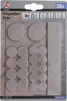 Filzgleiter-Satz | beige | 38-tlg.