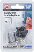 Briefkasten-Schließzylinder | 18 x 20 mm